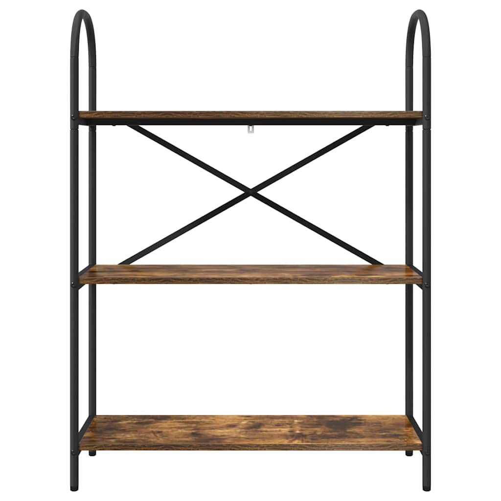 Étagère Chêne fumé 80 x 30 x 109 cm Bois d'ingénierie - XIOS