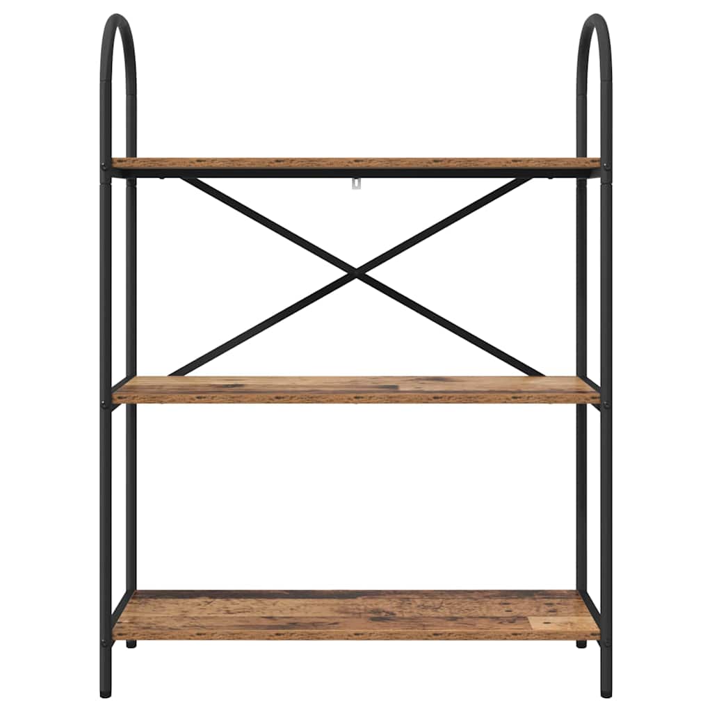 Étagère Bois ancien 80 x 30 x 109 cm Bois d'ingénierie - XIOS