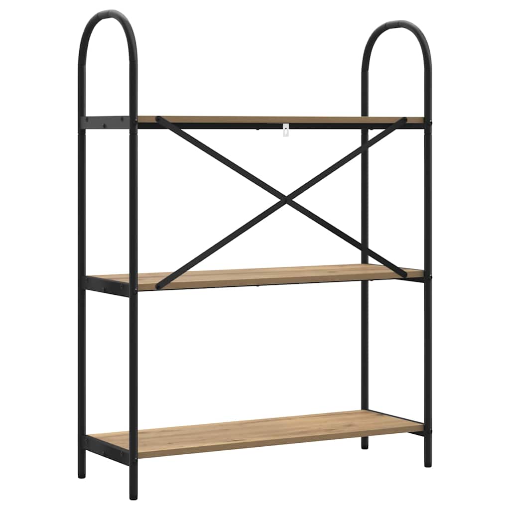 Étagère chêne artisanal 80 x 30 x 109 cm Bois d'ingénierie - XIOS