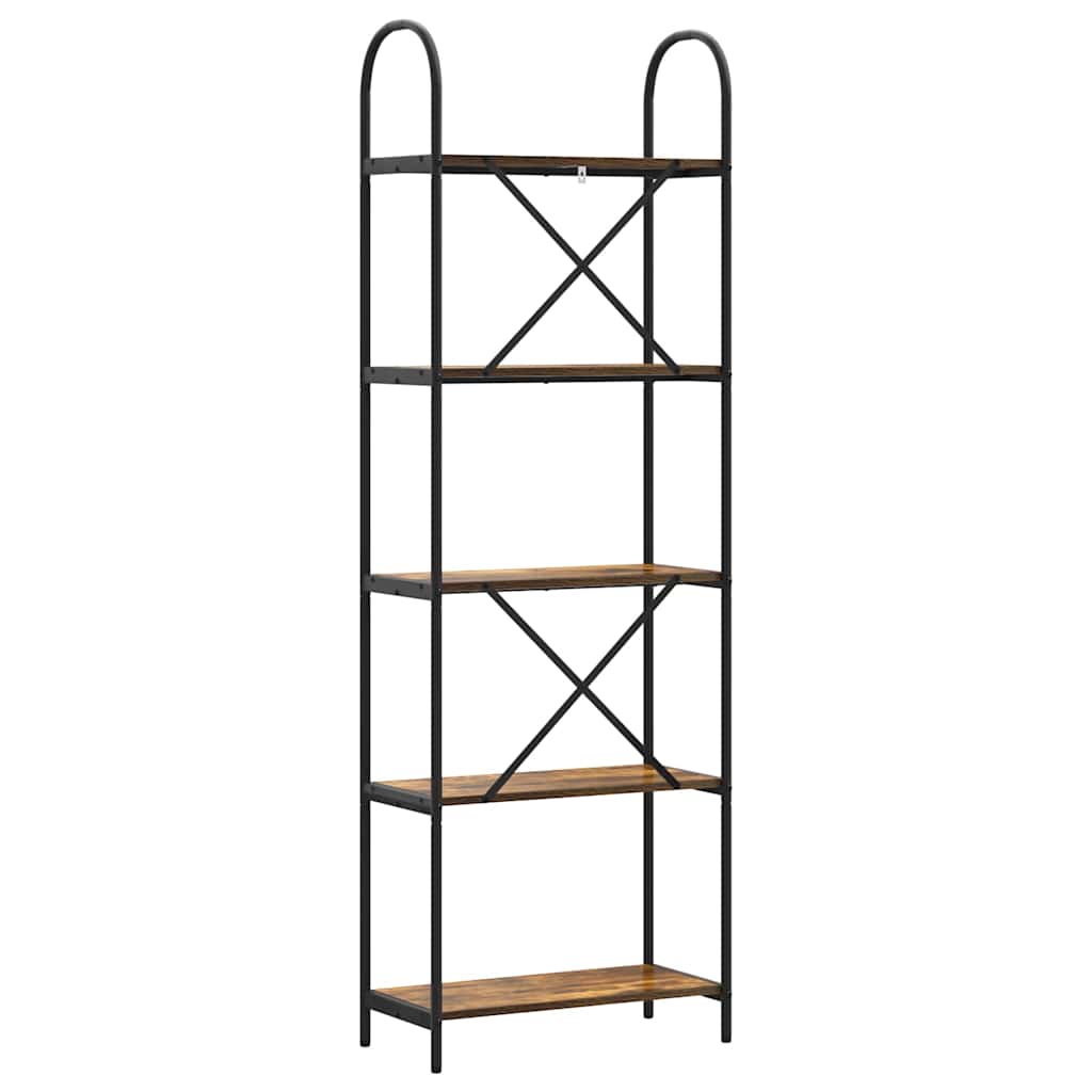 Étagère Chêne fumé 60 x 30 x 183 cm Bois d'ingénierie - XIOS