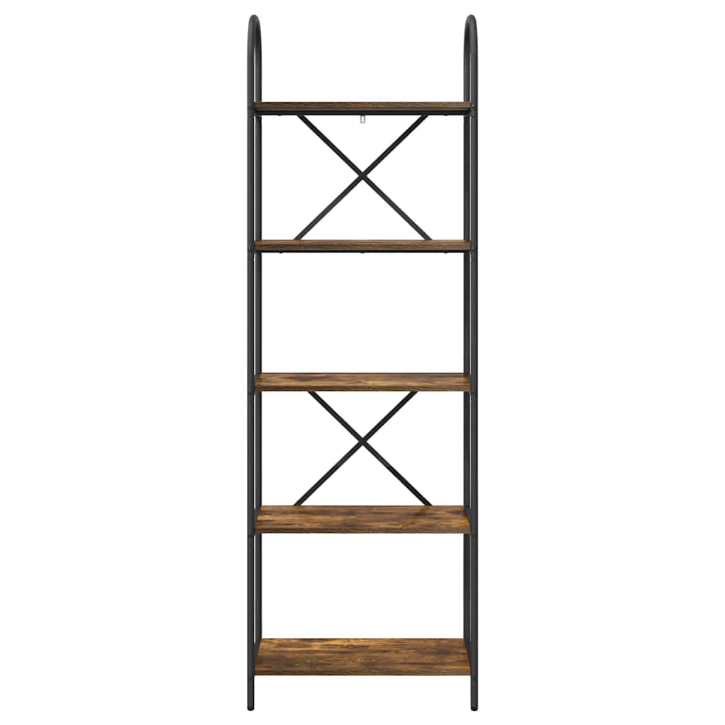 Étagère Chêne fumé 60 x 30 x 183 cm Bois d'ingénierie - XIOS