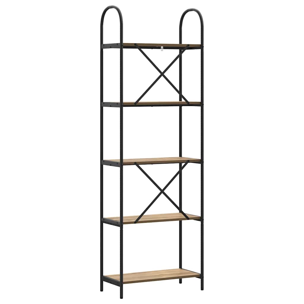 Étagère chêne artisanal 60 x 30 x 183 cm Bois d'ingénierie - XIOS