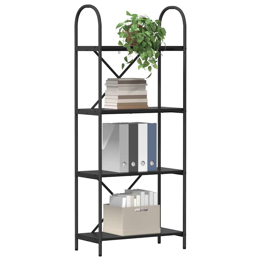 Étagère Chêne noir 60 x 30 x 146 cm Bois d'ingénierie - XIOS