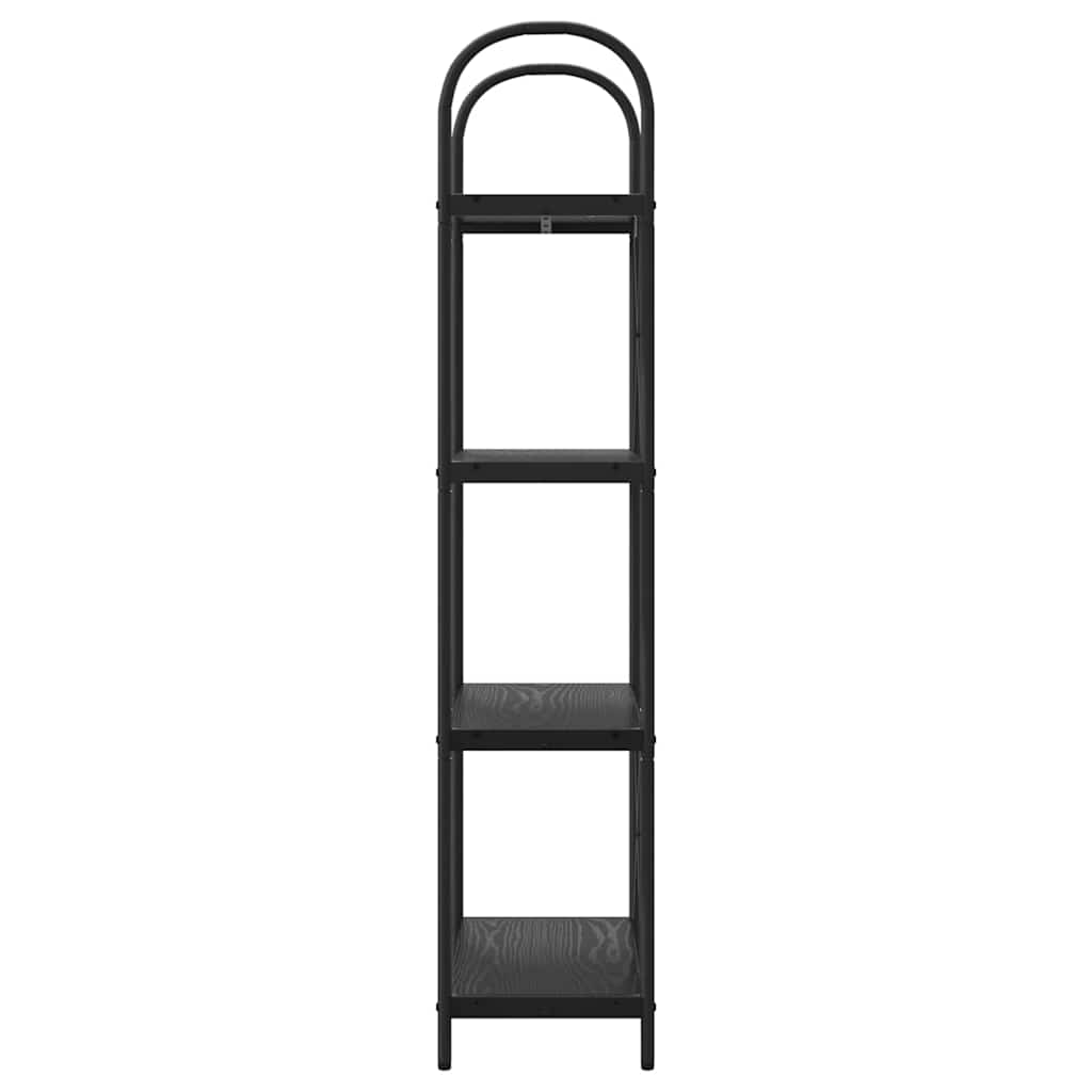 Étagère Chêne noir 60 x 30 x 146 cm Bois d'ingénierie - XIOS