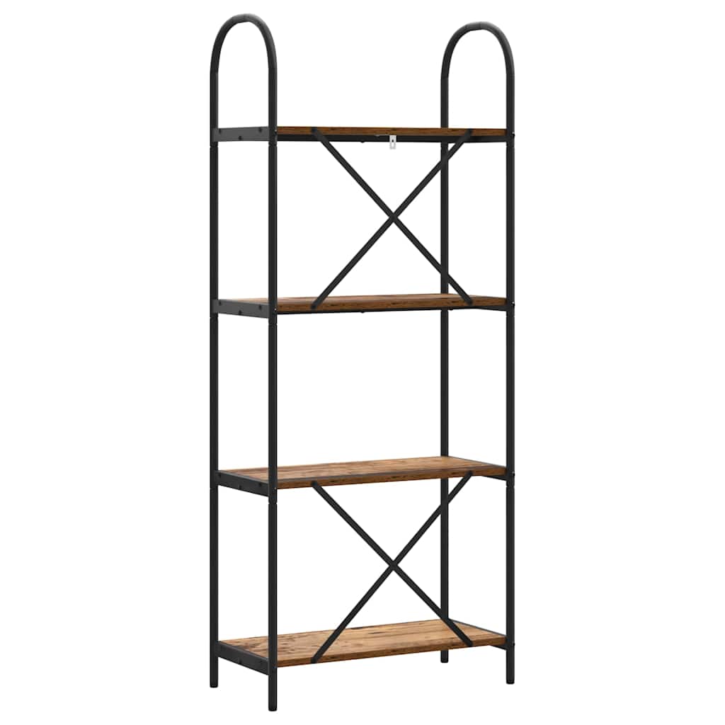 Étagère Bois ancien 60 x 30 x 146 cm Bois d'ingénierie - XIOS