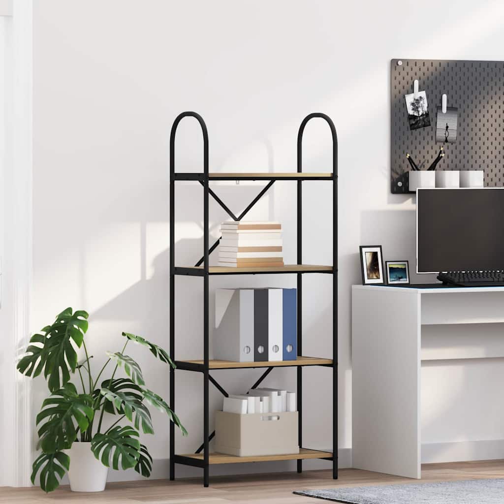 Étagère chêne artisanal 60 x 30 x 146 cm Bois d'ingénierie - XIOS
