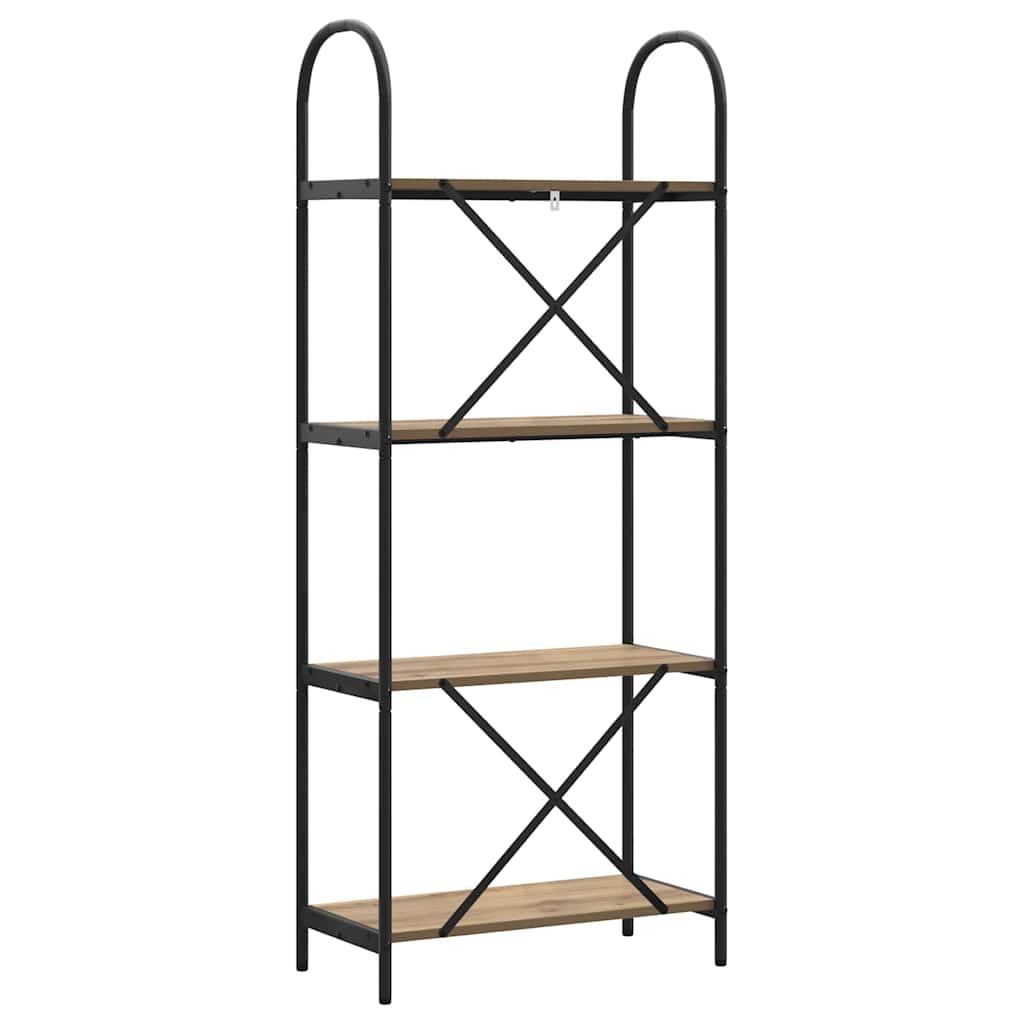 Étagère chêne artisanal 60 x 30 x 146 cm Bois d'ingénierie - XIOS