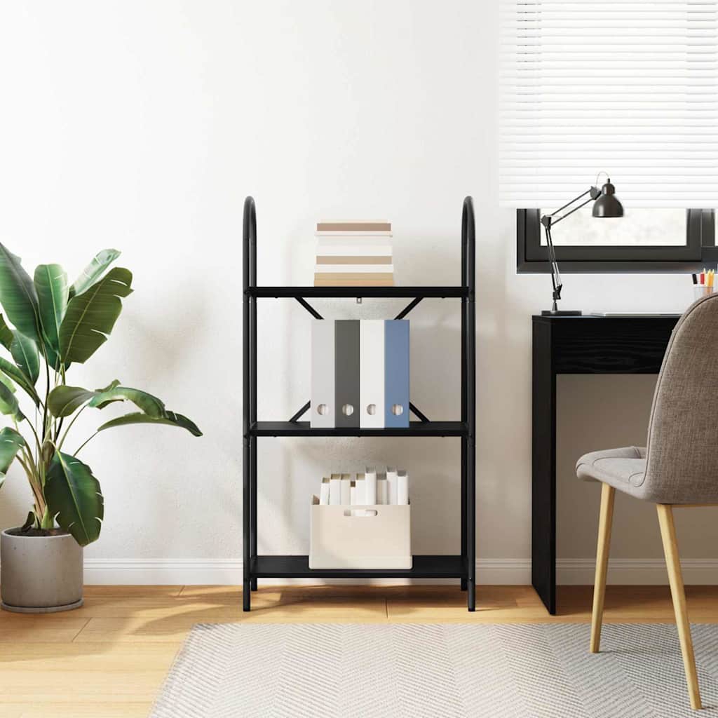 Étagère Chêne noir 60 x 30 x 109 cm Bois d'ingénierie - XIOS