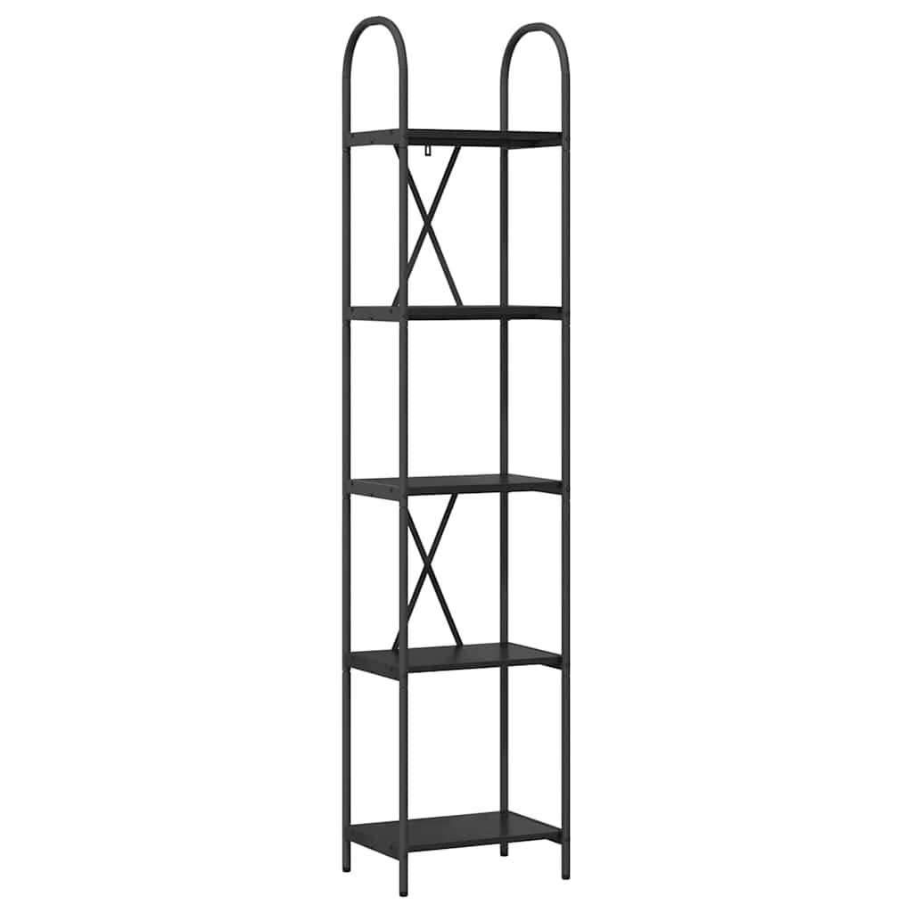 Étagère Chêne noir 40 x 30 x 183 cm Bois d'ingénierie - XIOS