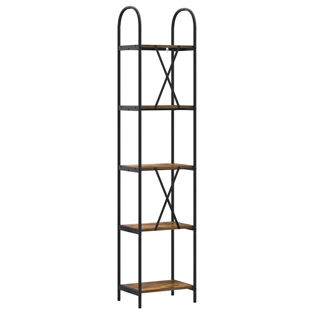 Étagère Chêne fumé 40 x 30 x 183 cm Bois d'ingénierie - XIOS