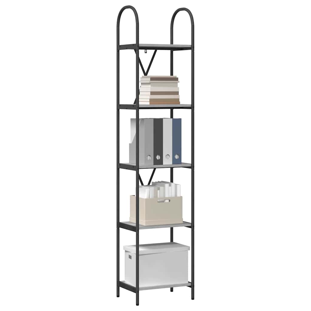 Étagère Sonoma gris 40 x 30 x 183 cm Bois d'ingénierie - XIOS