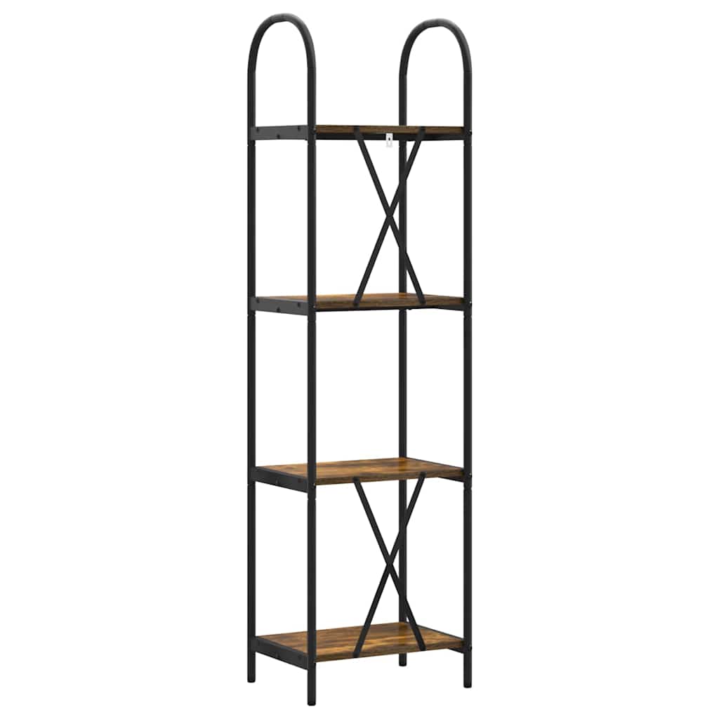 Étagère Chêne fumé 40 x 30 x 146 cm Bois d'ingénierie - XIOS