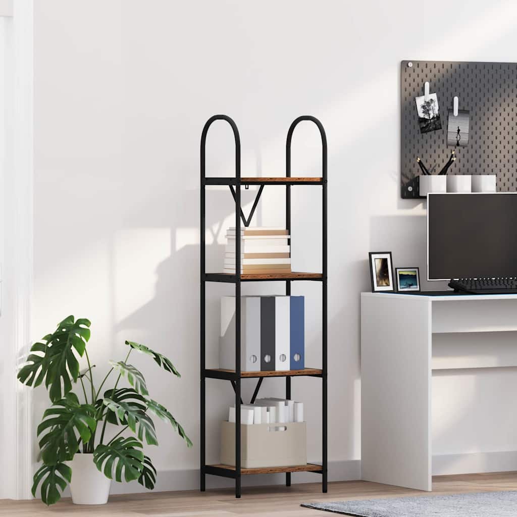 Étagère Bois ancien 40 x 30 x 146 cm Bois d'ingénierie - XIOS