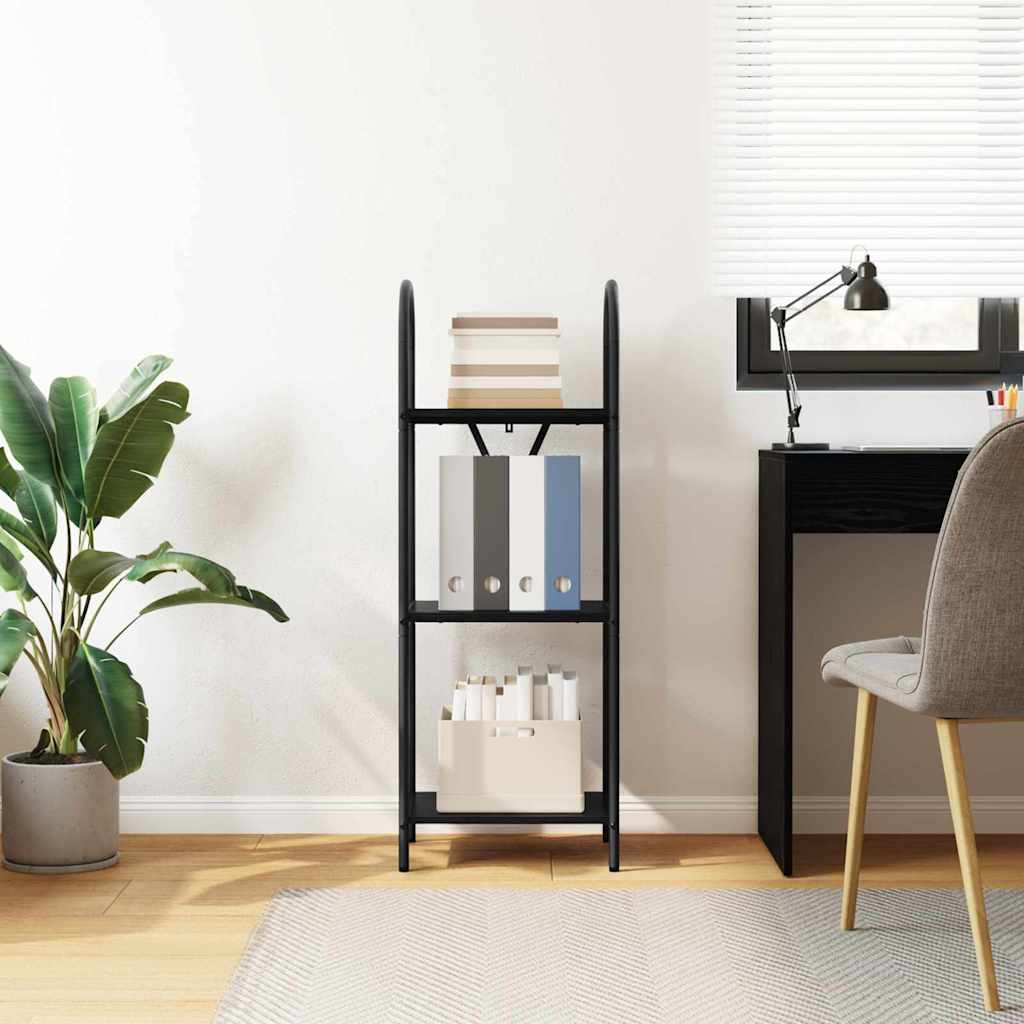 Étagère Chêne noir 40 x 30 x 109 cm Bois d'ingénierie - XIOS
