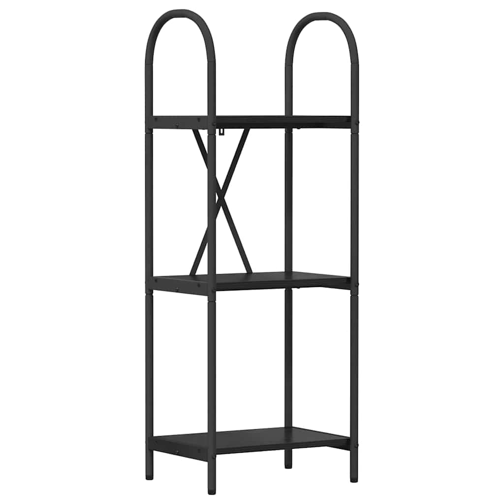 Étagère Chêne noir 40 x 30 x 109 cm Bois d'ingénierie - XIOS