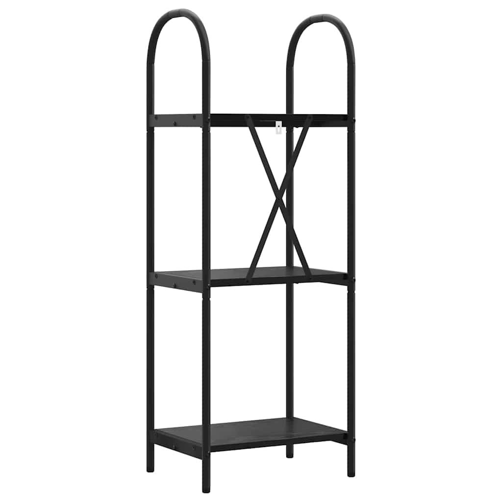 Étagère Chêne noir 40 x 30 x 109 cm Bois d'ingénierie - XIOS