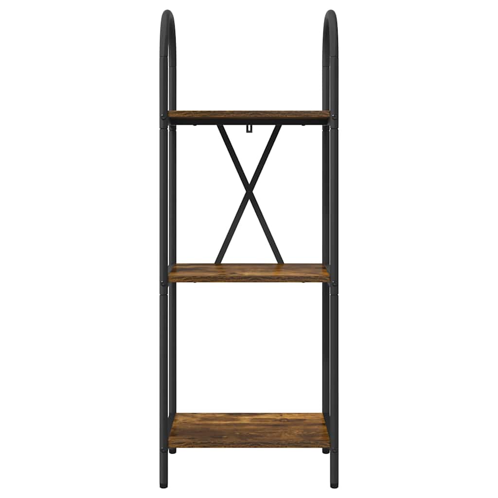 Étagère Chêne fumé 40 x 30 x 109 cm Bois d'ingénierie - XIOS