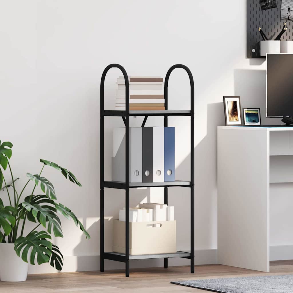 Étagère Sonoma gris 40 x 30 x 109 cm Bois d'ingénierie - XIOS