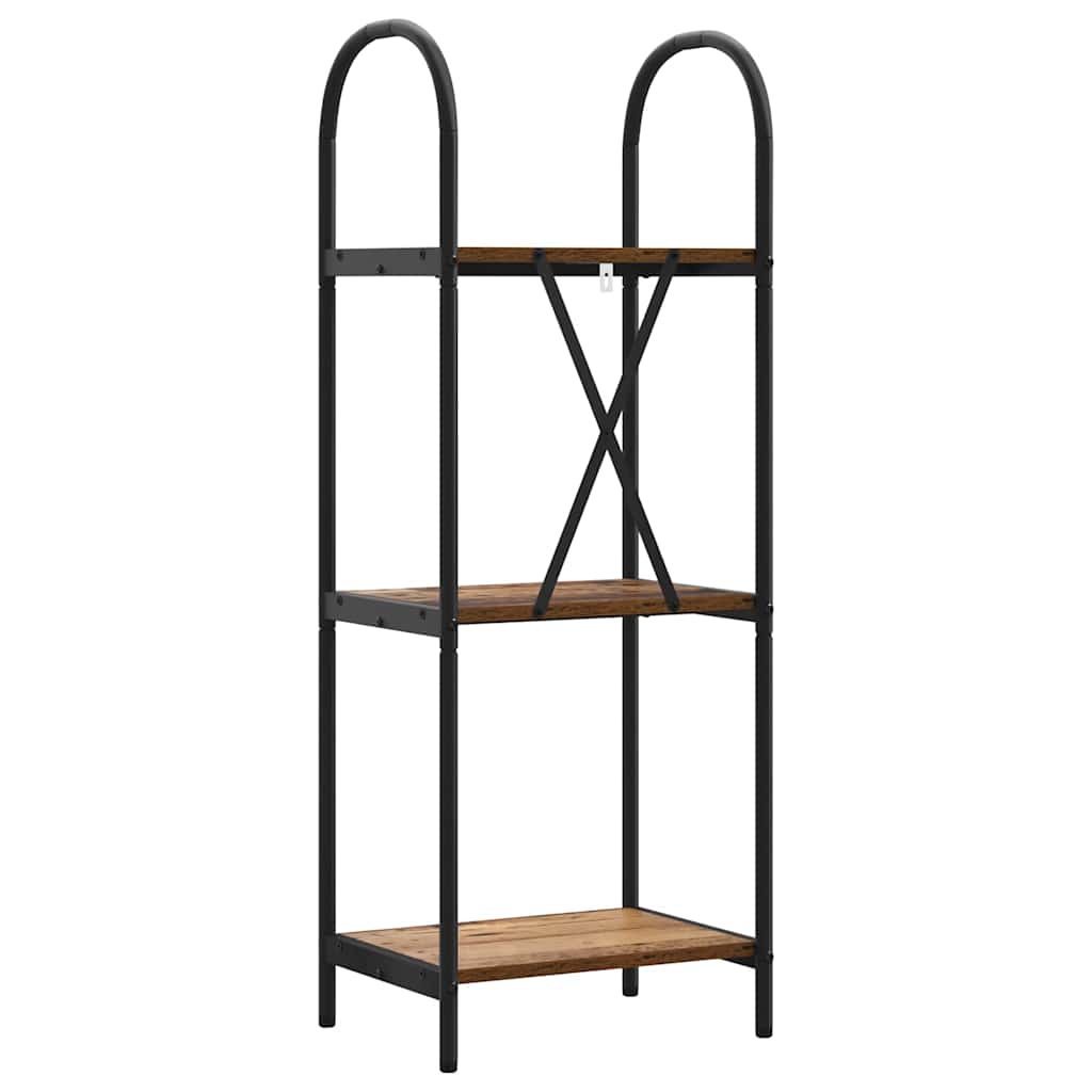 Étagère Bois ancien 40 x 30 x 109 cm Bois d'ingénierie - XIOS