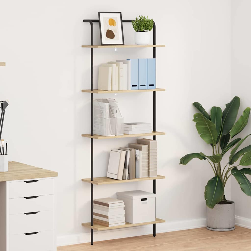 Étagère Chêne sonoma 60 x 24 x 168 cm Bois d'ingénierie - XIOS