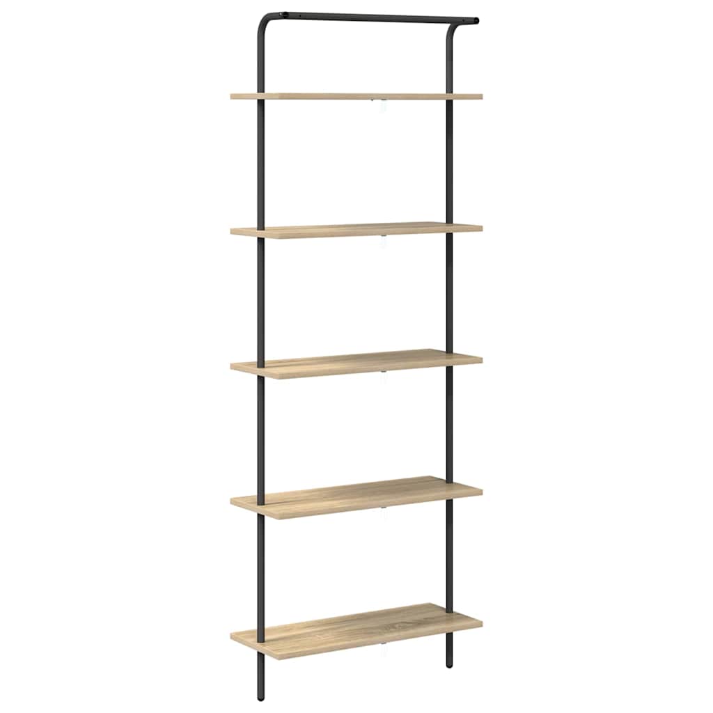 Étagère Chêne sonoma 60 x 24 x 168 cm Bois d'ingénierie - XIOS