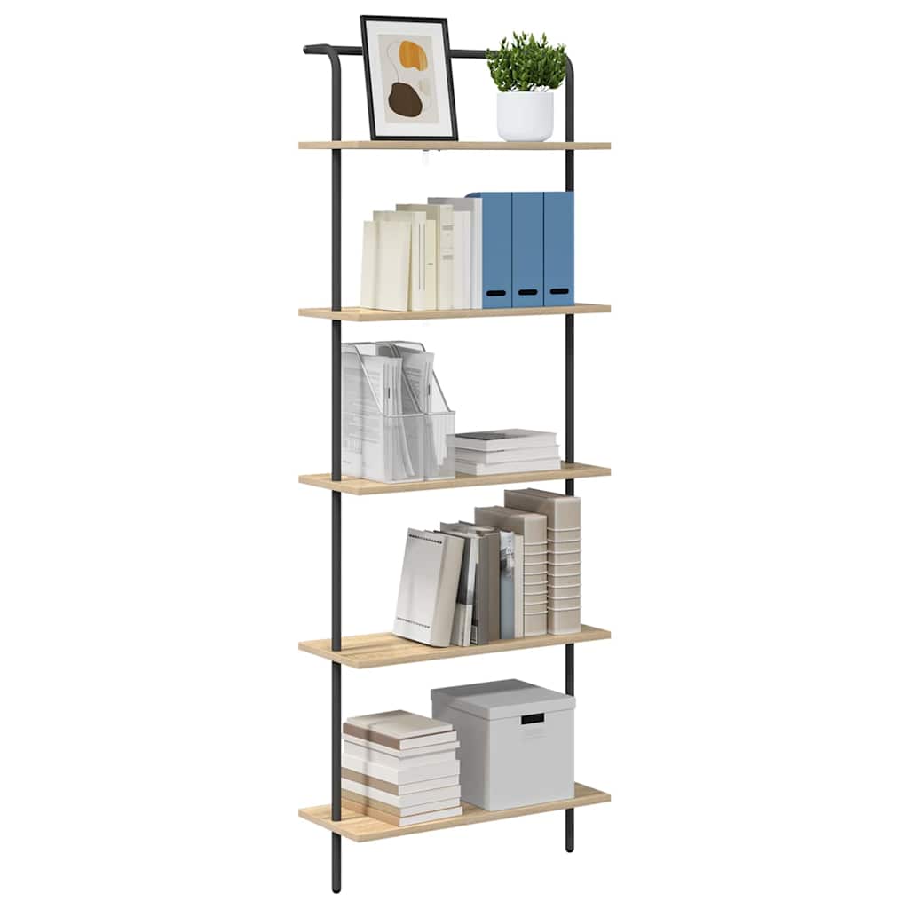 Étagère Chêne sonoma 60 x 24 x 168 cm Bois d'ingénierie - XIOS
