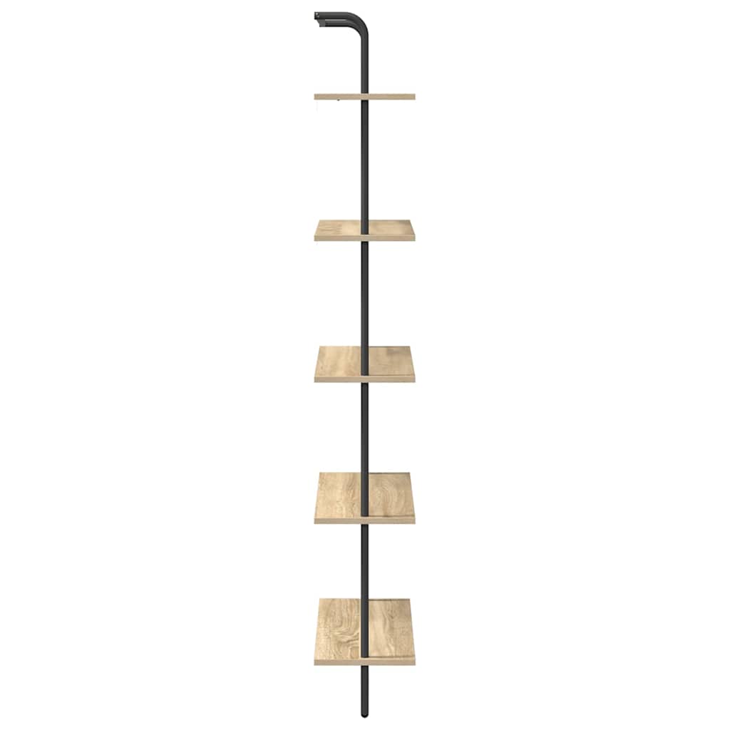 Étagère Chêne sonoma 60 x 24 x 168 cm Bois d'ingénierie - XIOS