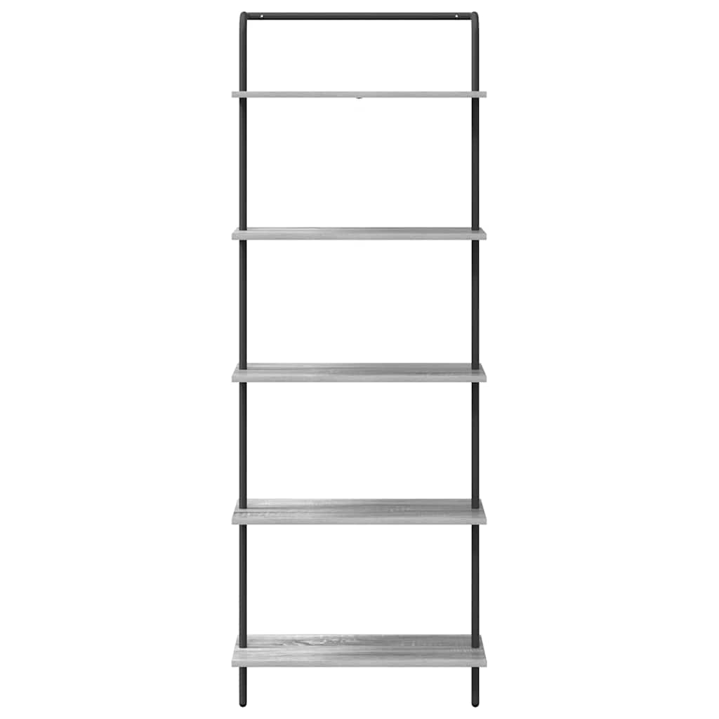 Étagère Sonoma gris 60 x 24 x 168 cm Bois d'ingénierie - XIOS