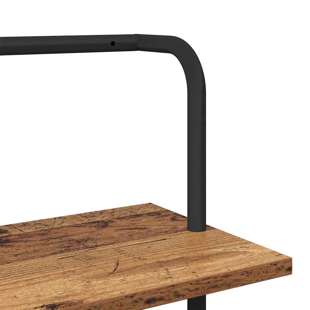 Étagère Bois ancien 60 x 24 x 168 cm Bois d'ingénierie - XIOS