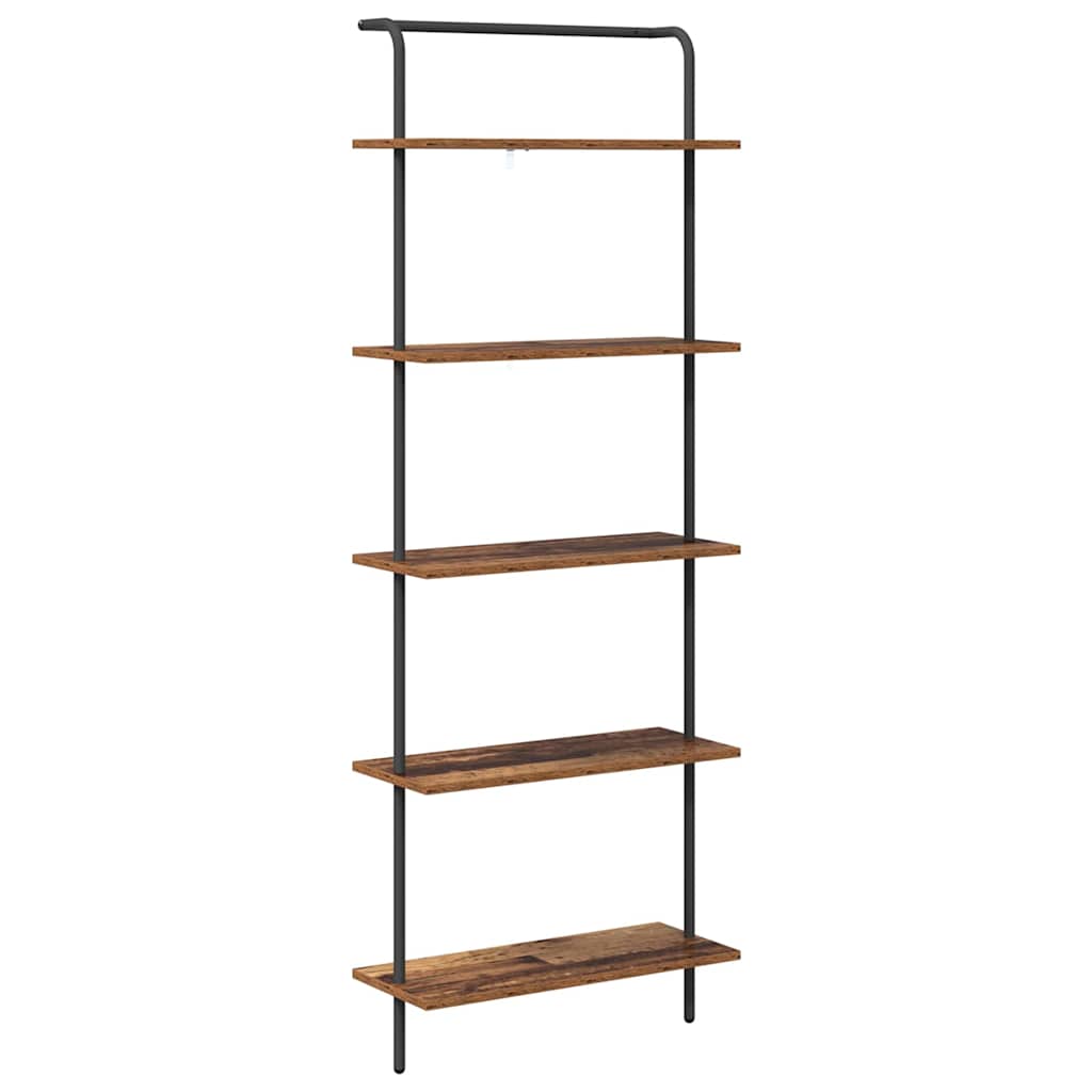 Étagère Bois ancien 60 x 24 x 168 cm Bois d'ingénierie - XIOS