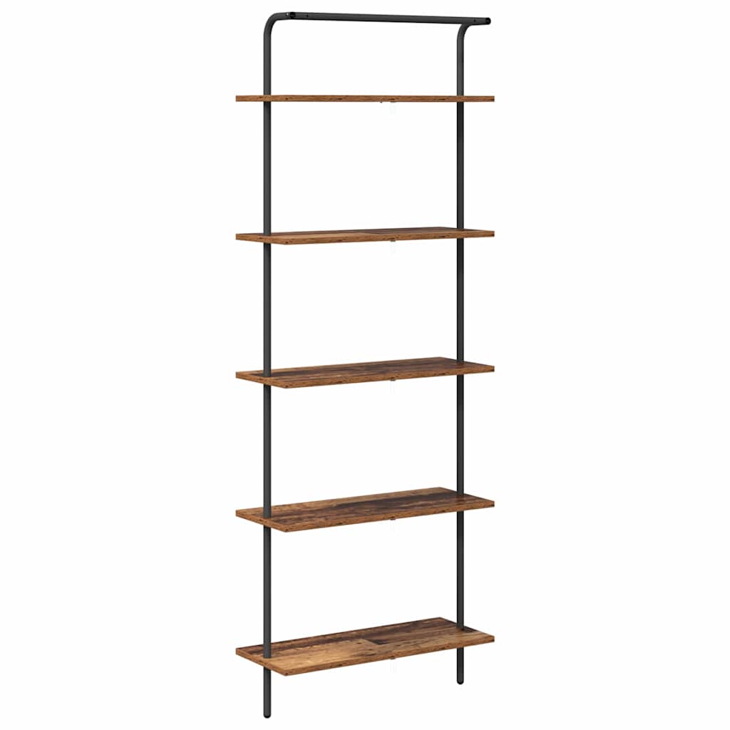 Étagère Bois ancien 60 x 24 x 168 cm Bois d'ingénierie - XIOS