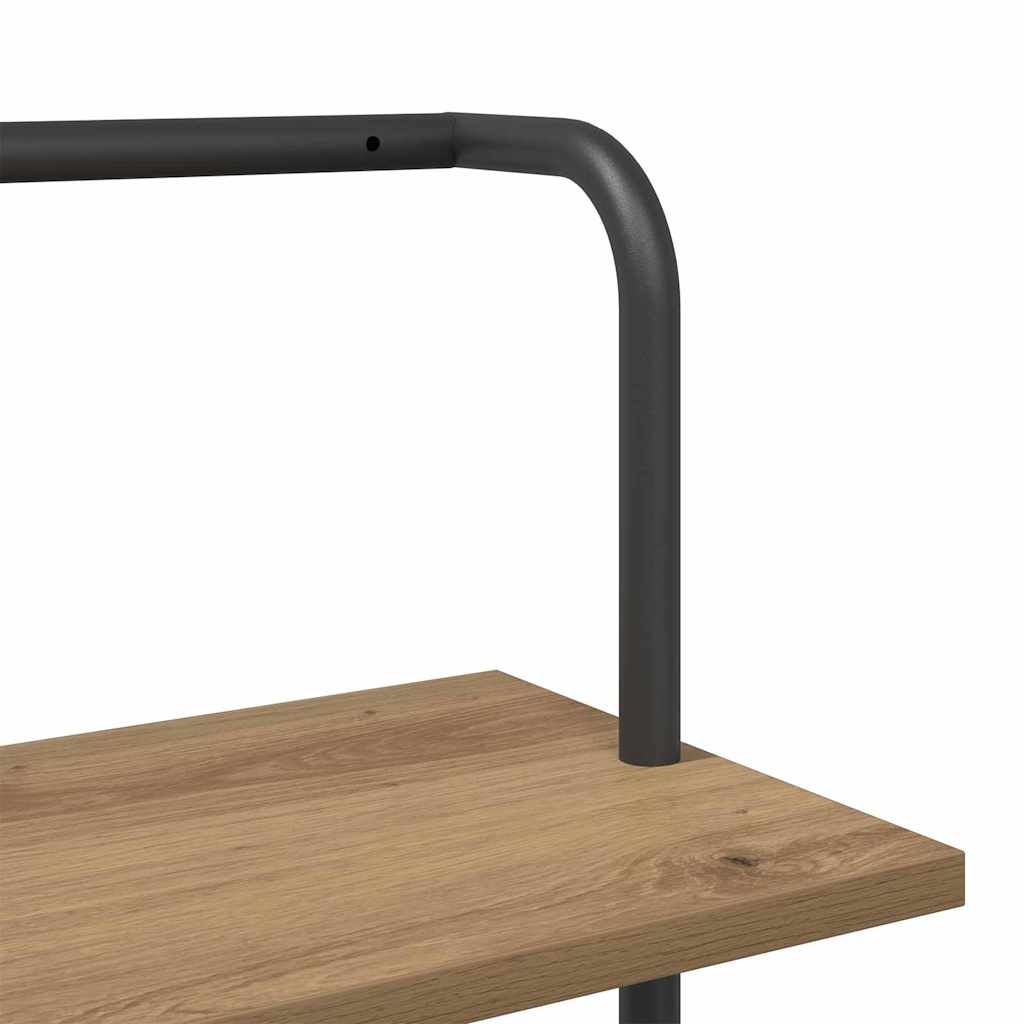 Étagère chêne artisanal 60 x 24 x 168 cm Bois d'ingénierie - XIOS