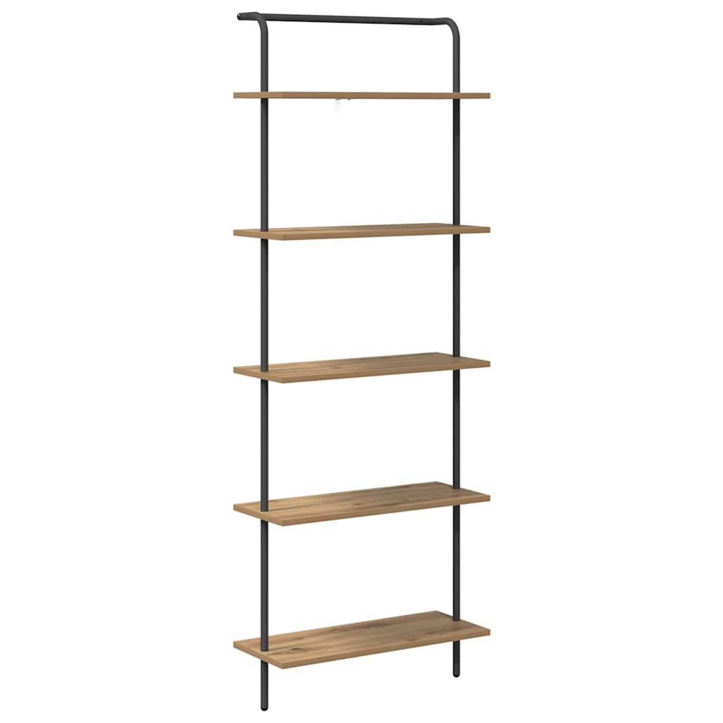 Étagère chêne artisanal 60 x 24 x 168 cm Bois d'ingénierie - XIOS