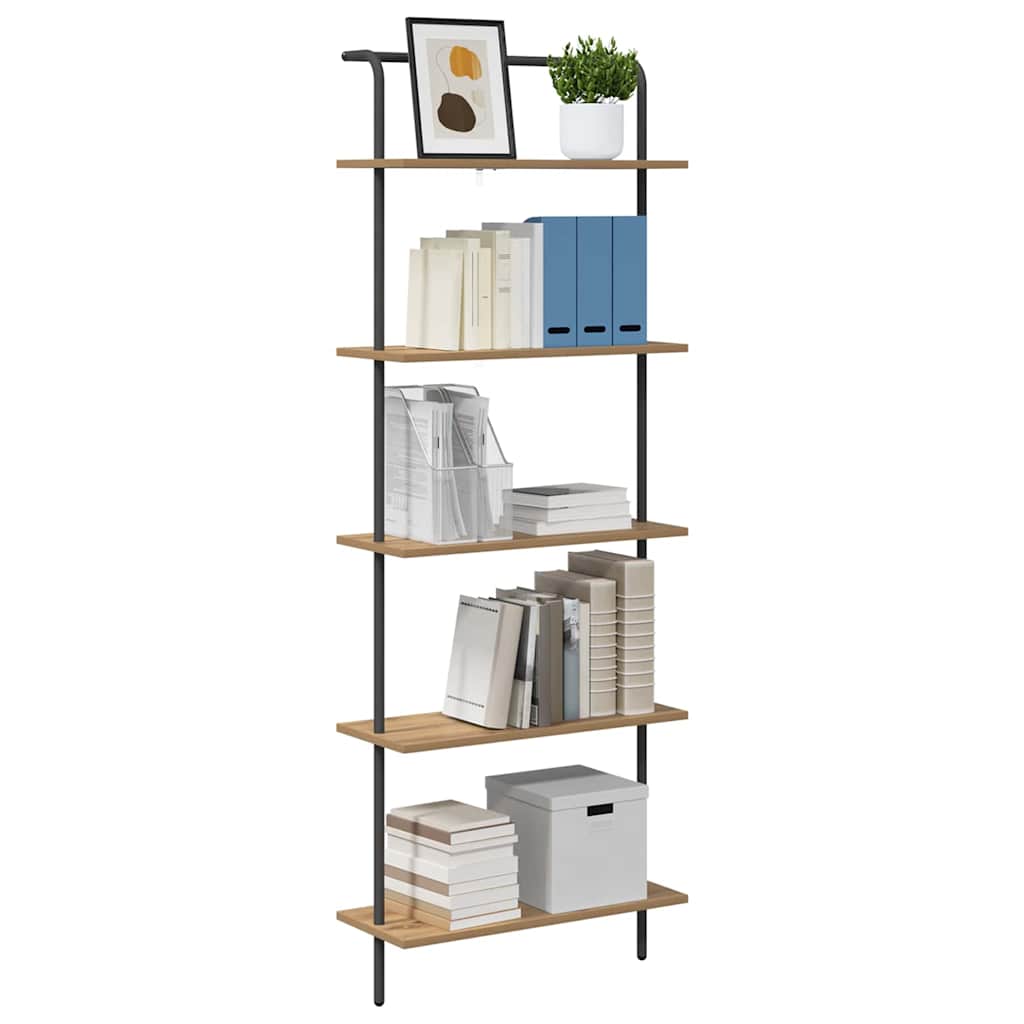 Étagère chêne artisanal 60 x 24 x 168 cm Bois d'ingénierie - XIOS