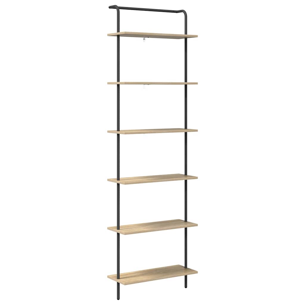 Étagère Chêne sonoma 60 x 24 x 203 cm Bois d'ingénierie - XIOS
