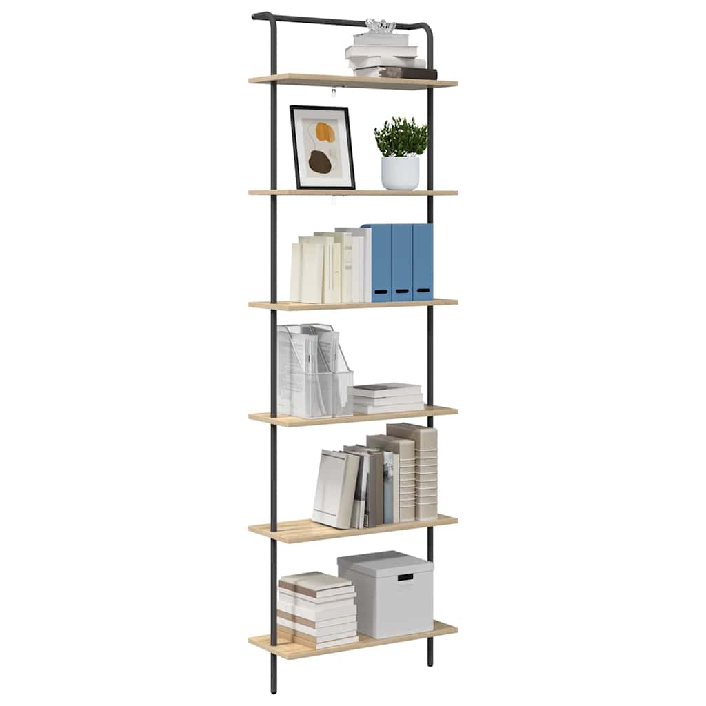 Étagère Chêne sonoma 60 x 24 x 203 cm Bois d'ingénierie - XIOS