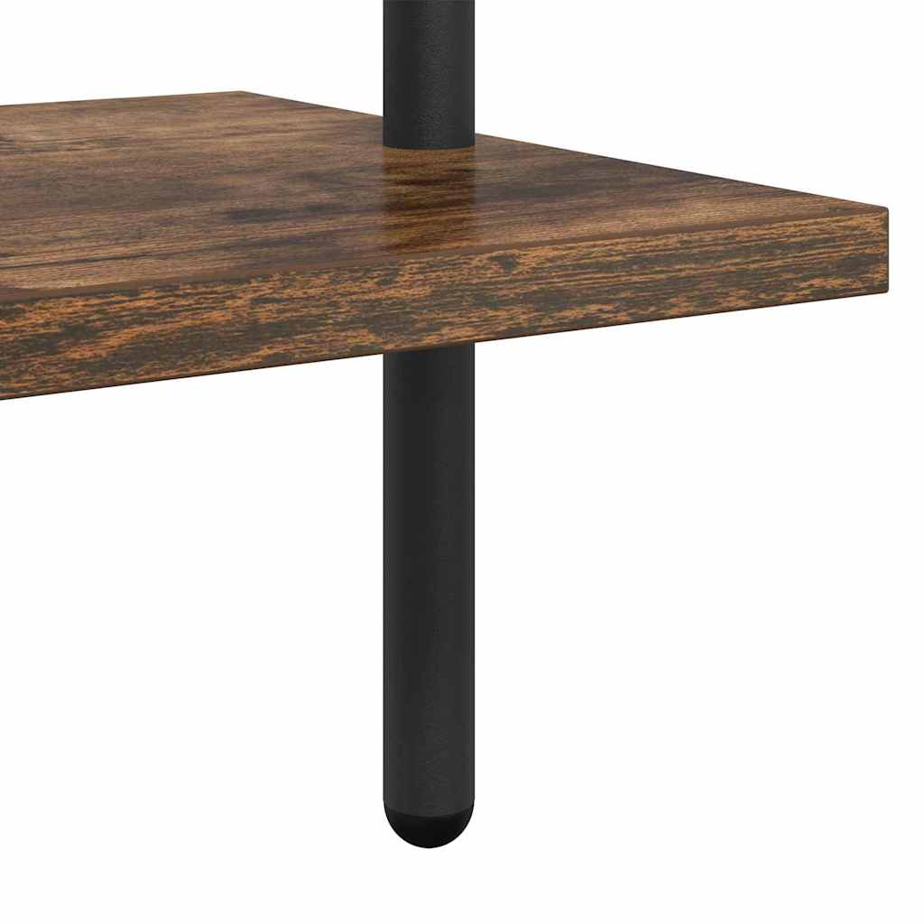 Étagère Chêne fumé 60 x 24 x 203 cm Bois d'ingénierie - XIOS