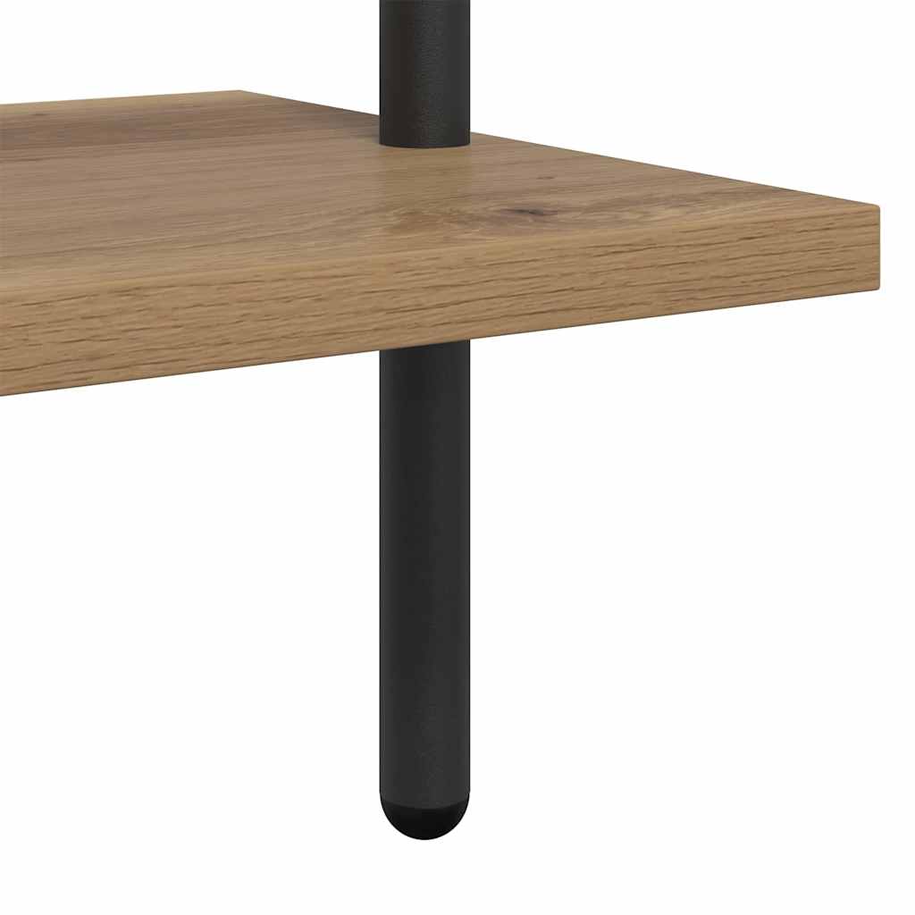 Étagère chêne artisanal 60 x 24 x 203 cm Bois d'ingénierie - XIOS