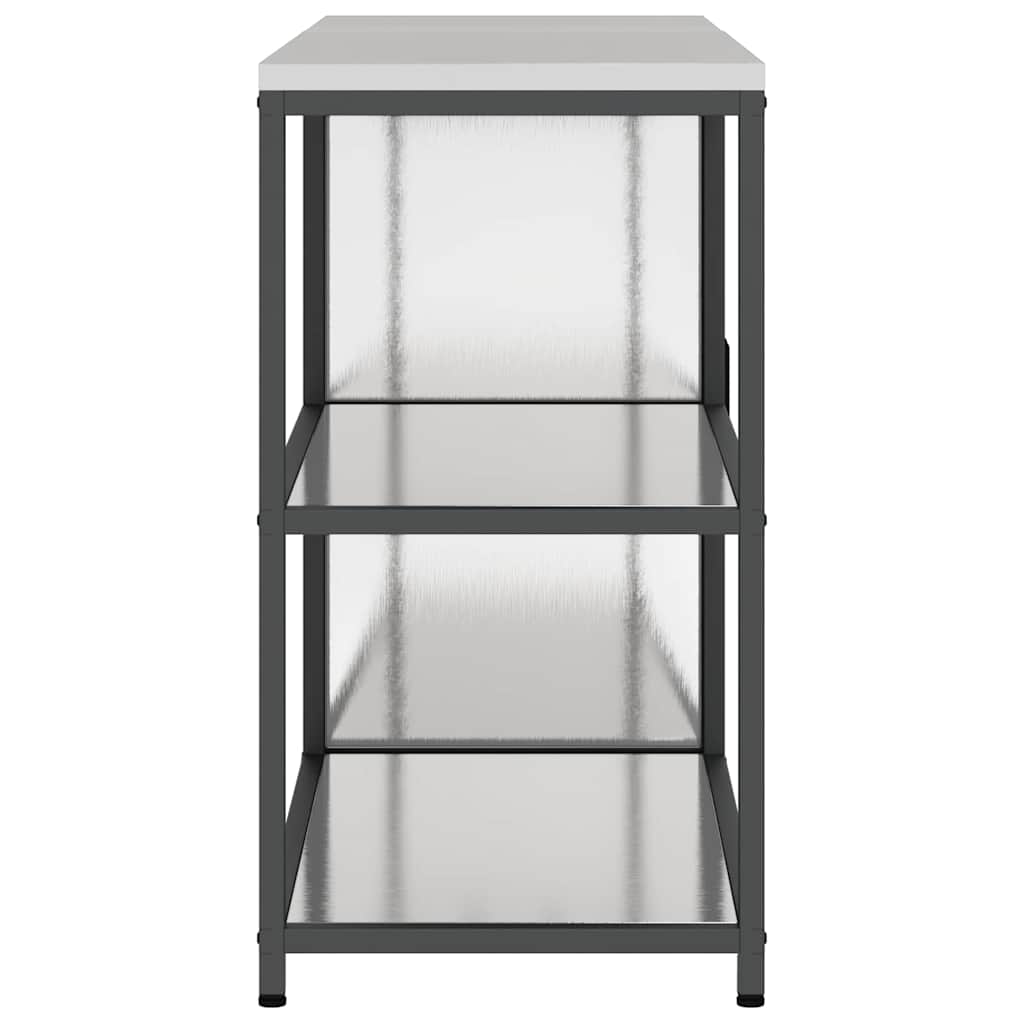 Ensemble de rangement cuisine HATTEM 2 pc Argenté - XIOS