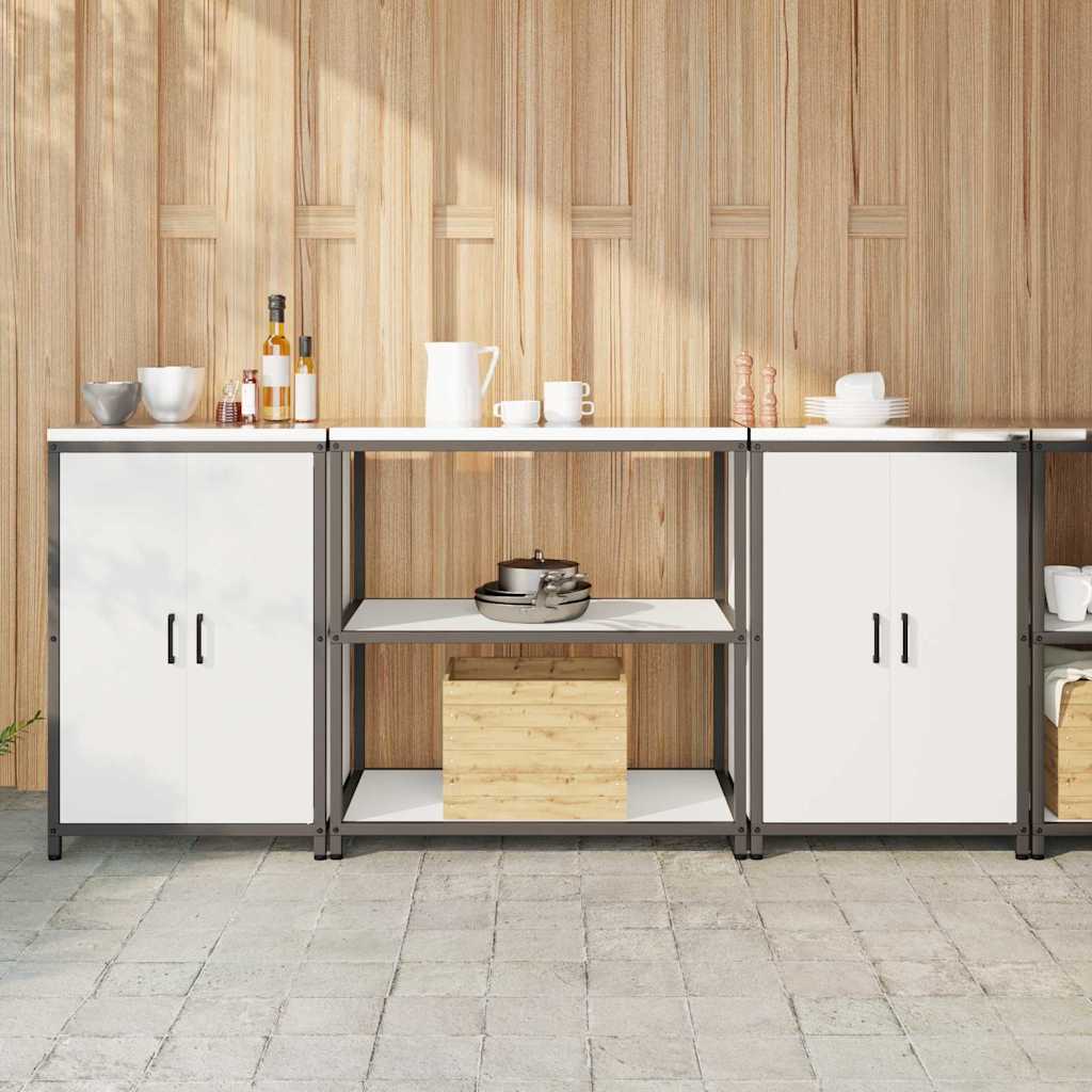 Ensemble de rangement cuisine HATTEM 3 pc Blanc - XIOS