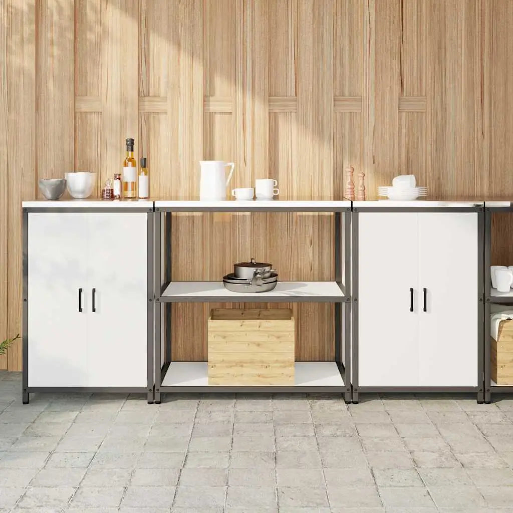 Ensemble de rangement cuisine HATTEM 3 pc Blanc - XIOS