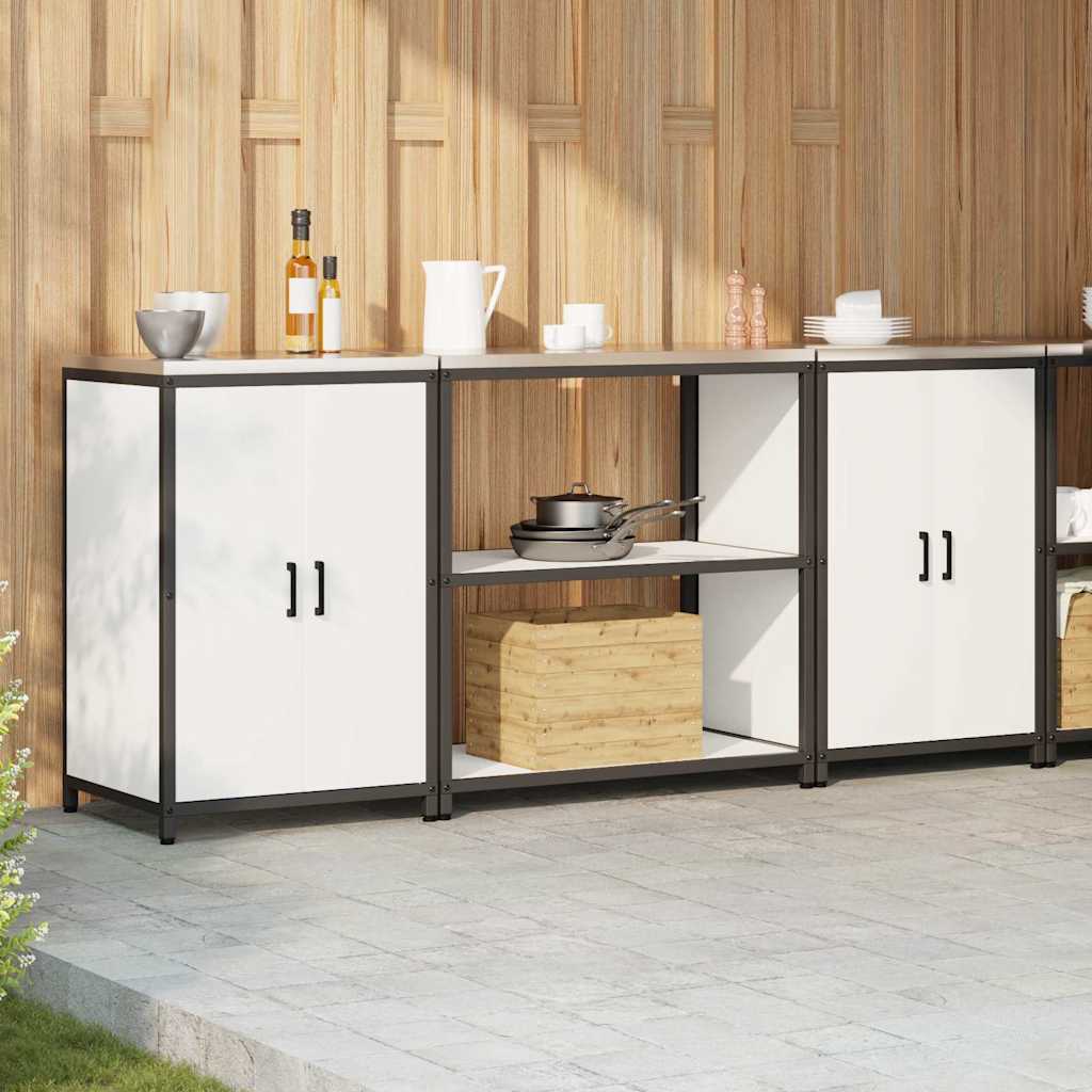 Ensemble de rangement cuisine HATTEM 3 pc Blanc - XIOS