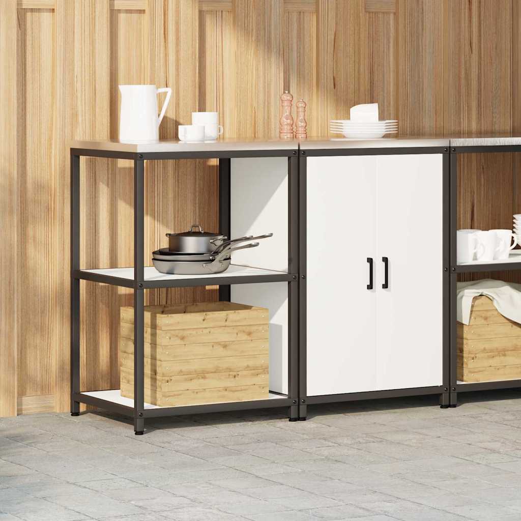 Ensemble de rangement cuisine HATTEM 2 pc Blanc - XIOS