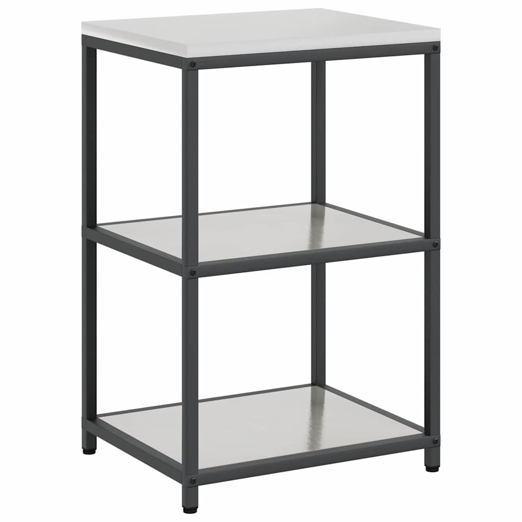 Ensemble de rangement cuisine HATTEM 2 pc Argenté - XIOS