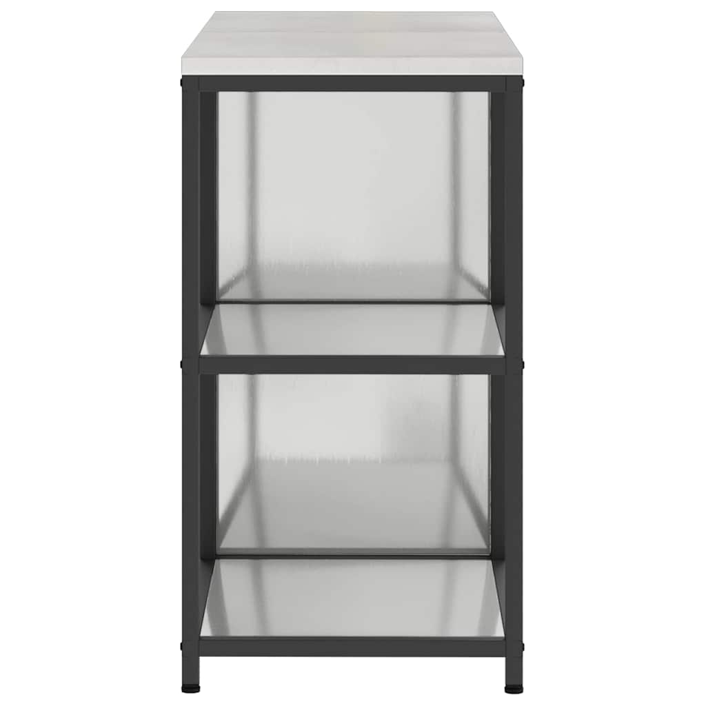 Ensemble de rangement cuisine HATTEM 2 pc Argenté - XIOS