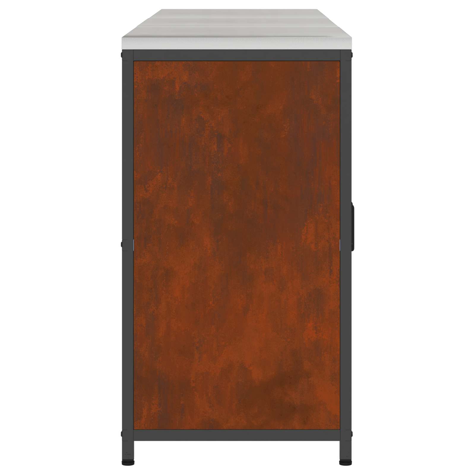 Ensemble de rangement cuisine HATTEM 3 pc Rouillé Acier - XIOS