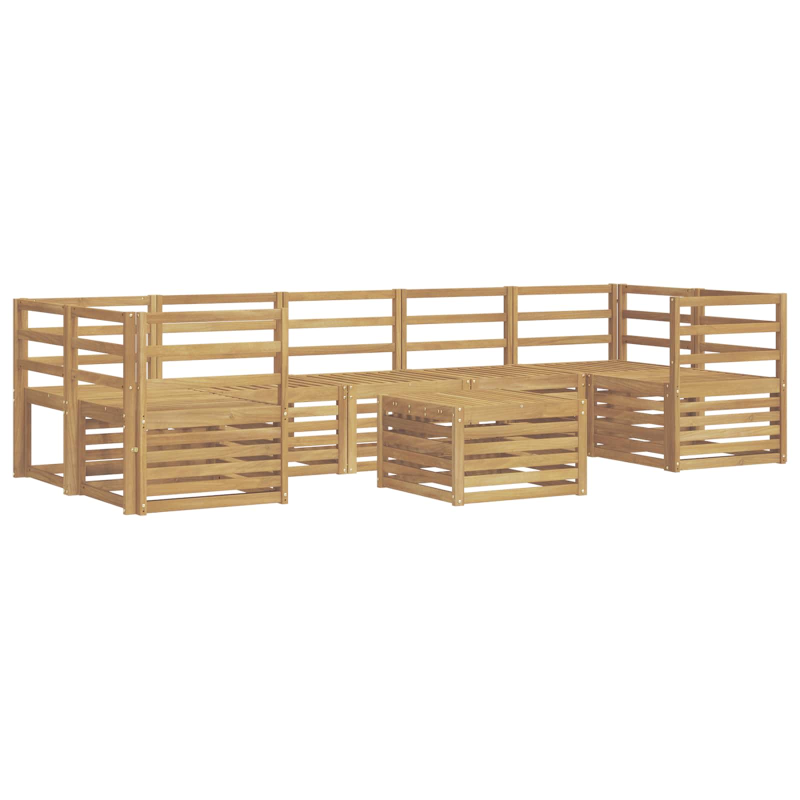Ensemble de canapés d'extérieur 8 pcs Blanc - XIOS