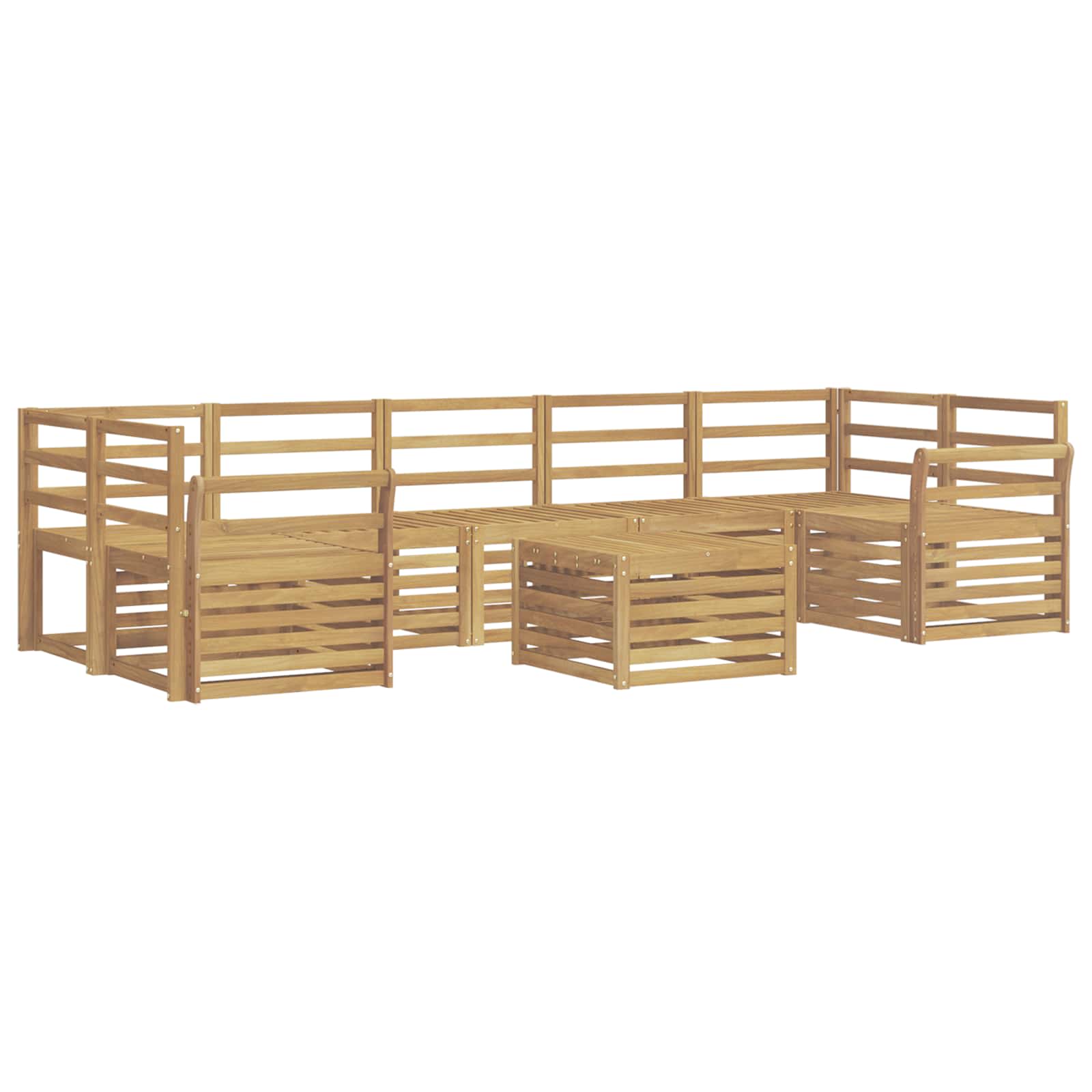 Ensemble de canapés d'extérieur 8 pcs Blanc - XIOS