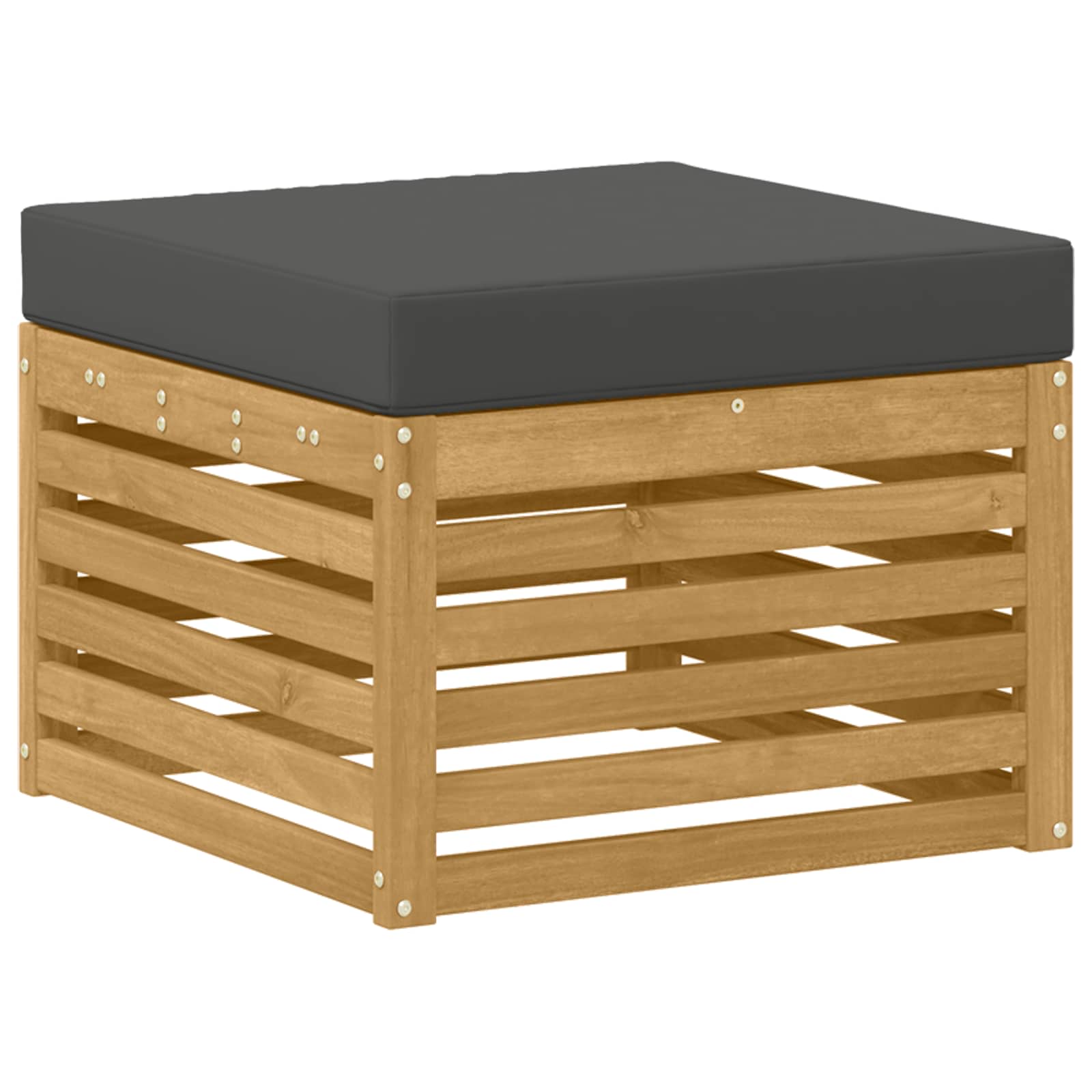 Ensemble de canapés d'extérieur 4 pcs Blanc et anthracite - XIOS