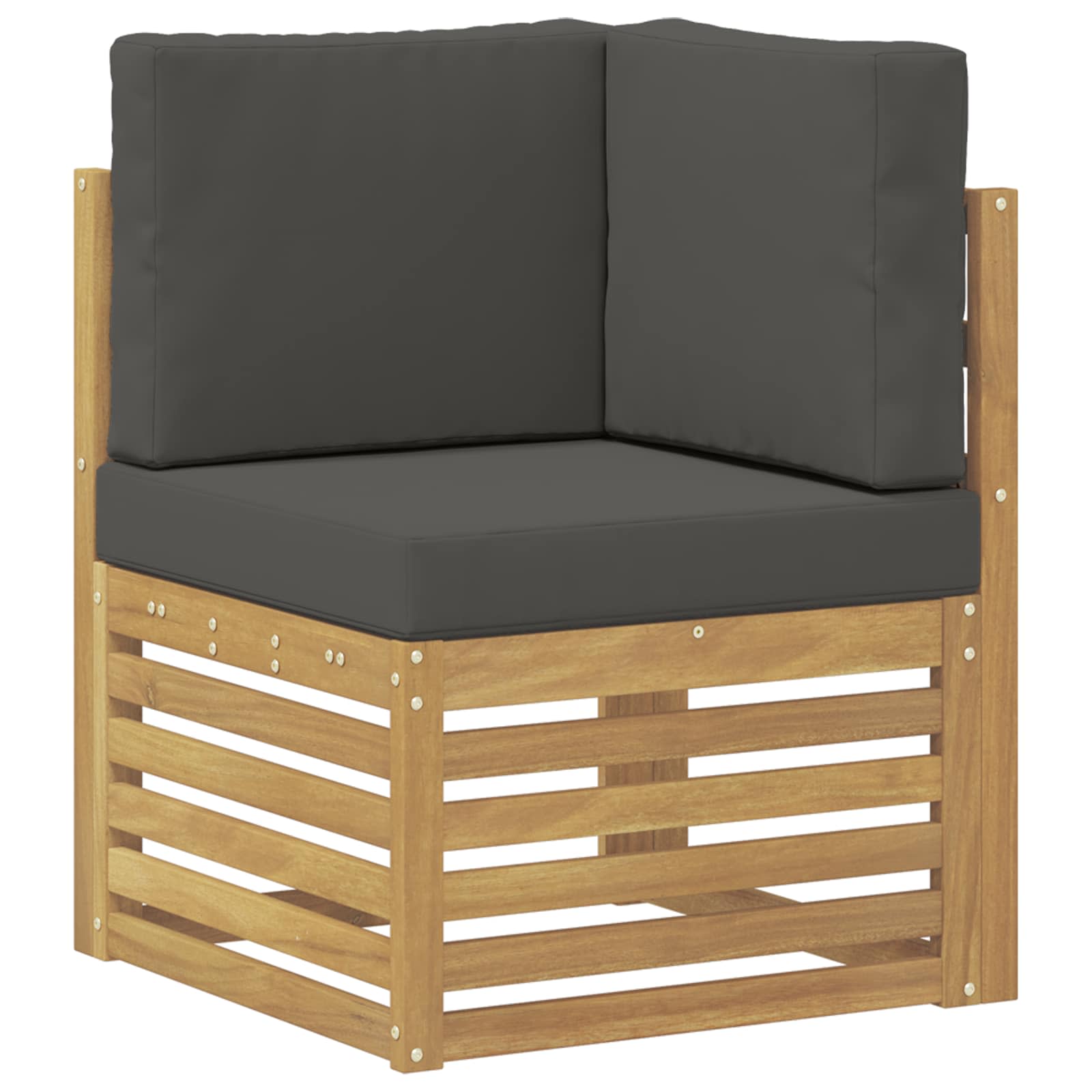Ensemble de canapés d'extérieur 6 pcs Blanc et anthracite - XIOS